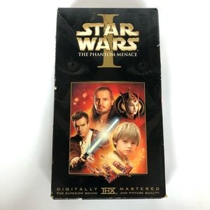 Vintage! Star Wars VHS The Phantom Menace, 2000 Lucasfilm LTD